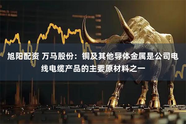 旭阳配资 万马股份：铜及其他导体金属是公司电线电缆产品的主要原材料之一